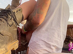 Risky Sex On A Hot Air Baloon Over The Mexico Pyramids