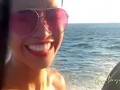 Proper Cumshot Into Pussy After Having Fun With Jet Sky And Beach 10 Min - Ashia Ho