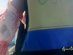 Proper Cumshot Into Pussy After Having Fun With Jet Sky And Beach 10 Min - Ashia Ho