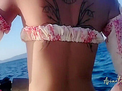 Proper Cumshot Into Pussy After Having Fun With Jet Sky And Beach 10 Min - Ashia Ho