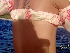 Proper Cumshot Into Pussy After Having Fun With Jet Sky And Beach 10 Min - Ashia Ho