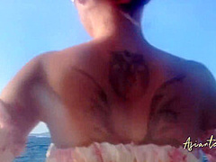 Proper Cumshot Into Pussy After Having Fun With Jet Sky And Beach 10 Min - Ashia Ho