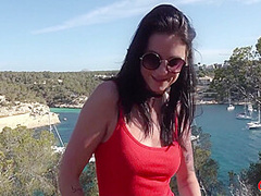 Tourist Girl Cassy Pickup And Seduce To Casting Fuck At Beach