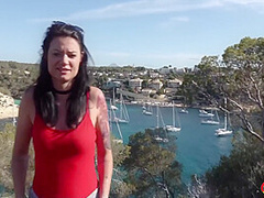 Tourist Girl Cassy Pickup And Seduce To Casting Fuck At Beach