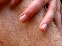 Luca Is Outside Stretching Her Nice Body