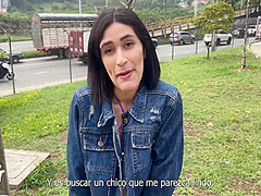 Zack King - Jade Mercury Meets A Ramdom Guy Close To The Subway, Tease Him And Invite Him To Fuck On Video. 11 Min