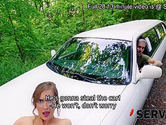 Stacy Cruz And Steve Q - Serve4k. Begging For His Cock