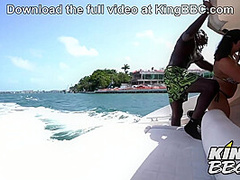 KingBBC Louie Smalls fucks 2 Baddies on a Boat
