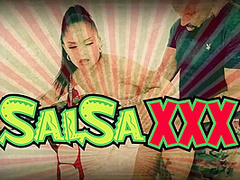 Curvy Latina Chamelle Ayala Fucked Hard by the Pool for SalsaXXX