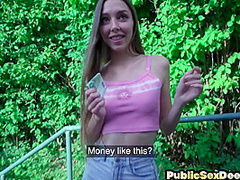 Cute amateur slut got picked up and pussyfucked in POV