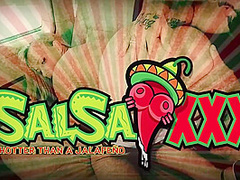 Lets Fuck On The Terrace! Chamelle Ayala & Bodo Loco For With Salsa Xxx