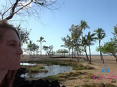 Ashley Fucked In Car Before Sunset