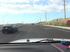 Ashley Fucked In Car Before Sunset