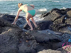 Ashley Fucked In Car Before Sunset