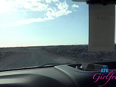 Ashley Fucked In Car Before Sunset