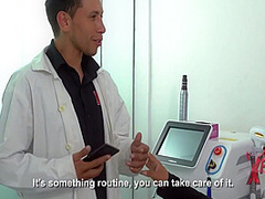 Sexy Enfermera Se Pone Lenceria Para Calentar Al Doctor, Pero Termina Cogiendo Con El Paciente 10 Min With Michelle Zurita And El Bambino Polla