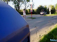 Big Dick Pov Blowjob And Outdoor Sex With Small Tits With Ara Mix