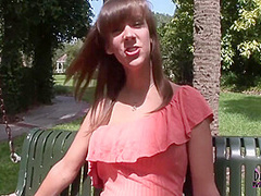 Aloras Big Tit Outdoors Flashing Adventure In Tampa