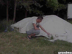 Grand Mams In Young Guy Pounds A Horny Granny