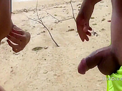 Sex On A Beach - A Baby Bathes In The Ocean In Sperm