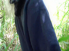 Blonde Cutie Getting Her Tight Pussy Fucked In The Forest