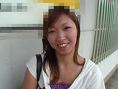 Half Japanese buddy with a camera has sex right on the road