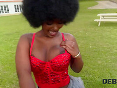 DEBT4k. Small Debt, Hard Cock. Hot sex with Lexi Luv