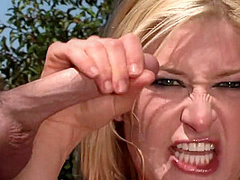 Big Cocks For Girls Scene-3 Horny Blonde Has A Threesome With Two Friends In The Park