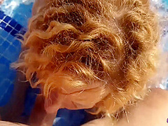 Nice Weather, And Sex In The Pool Water. 11 Min With Marc Sinner