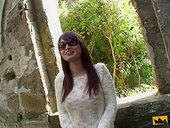 Amateur Guy Brings A Japanese Babe In A Abandoned Place And Pumps Deep Her Hairy Pussy