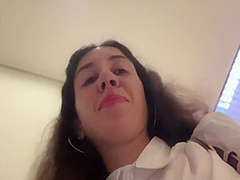 Katty West - I Asked A Friend To Cum On My Face In A Cafe So I Could Eat Food With Sperm - Public Cumwalk 10 Min