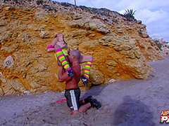 Blowjobs Galore At The Beach With Eva