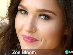 Zoe Bloom In Gets Sun On Her Buns And Tiny Tits