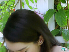 Joseline Kelly Takes Off Her Schoolgirl Uniform and Masturbates