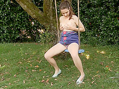 Krissy Reveals A Little Bit More Today Exposing Her Hairy Pussy And Firm Tits