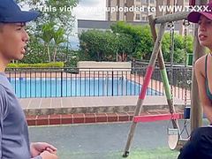 I Welcome My New Neighbor With Fuck Of Her Life
