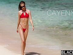 Cayenne Klein And Joss Lescaf In Spontaneous Bbc On Vacation 12 Min