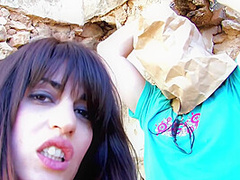 A Pretty Teen Try To Found A Guy To Have Sex With Her