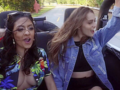 Road Trip Triple Threat - RealityKings with Vienna Black, Sofie Reyez, Serena Santos