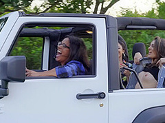 Road Trip Triple Threat - RealityKings with Vienna Black, Sofie Reyez, Serena Santos