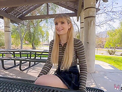 Real Teens, Evie Christian And Rough Sex - 18+ - Sexy Teen 18+ With Bangs Does Her First Porn