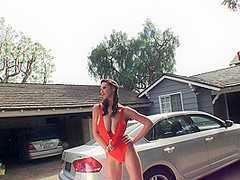 Lana Kendrick - Car Wash 1 - PinupFiles