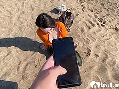 I got a great blowjob in the desert