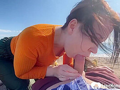 I got a great blowjob in the desert