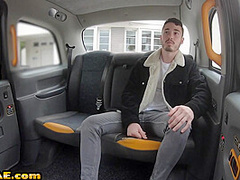 Bigtitted driving babe pussyrammed in doggy at mechanic POV