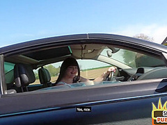 Chubby German public lady POV fucked outdoor by sex date