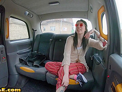 Alternative 21yo bae banged by cab driver in doggystyle