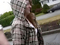 Public fetish teen slut sucking