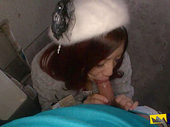 Cute Japanese Teen Sucks A Guy With Hairy Dick Outdoor Pov