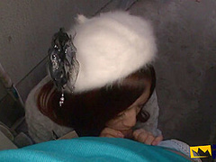 Cute Japanese Teen Sucks A Guy With Hairy Dick Outdoor Pov